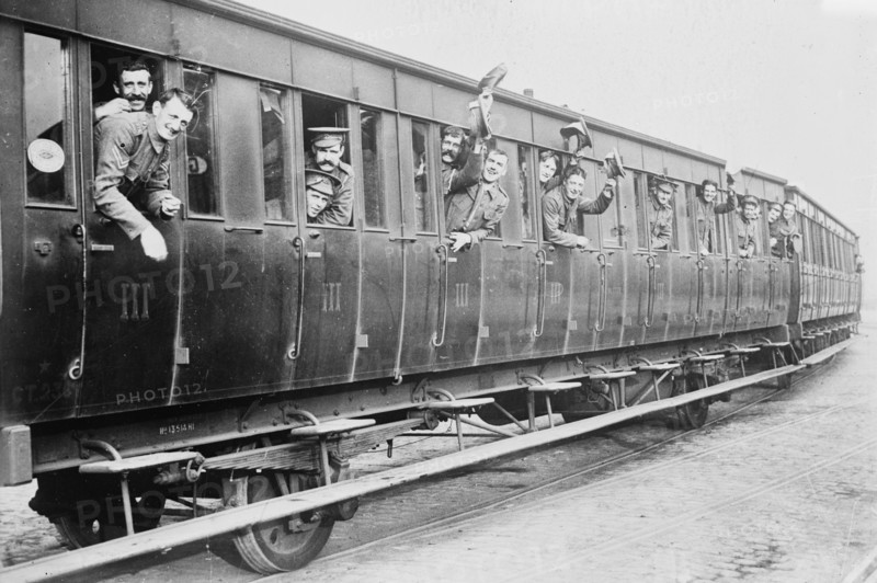 British troops in France, between c1914 and c1915. Creator: Bain News Service.