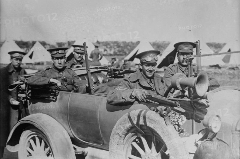 English Motor scouts in France, 22 Oct 1914. Creator: Bain News Service.