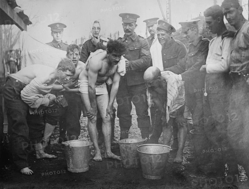 British at Etaples, France, Feb. 1915. Creator: Bain News Service.