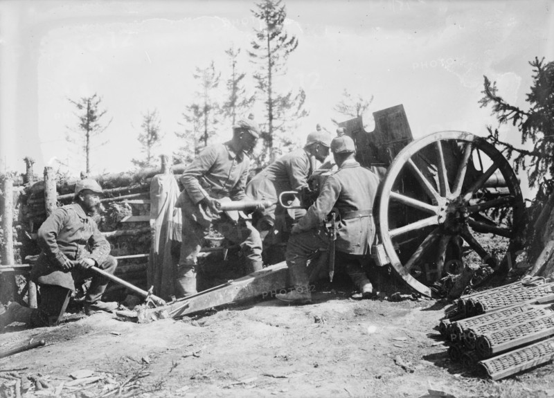 German Battery in Galicia, between 1914 and c1915. Creator: Bain News Service.