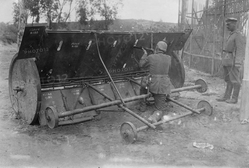 Russian Barricade, between c1915 and 1918. Creator: Bain News Service.