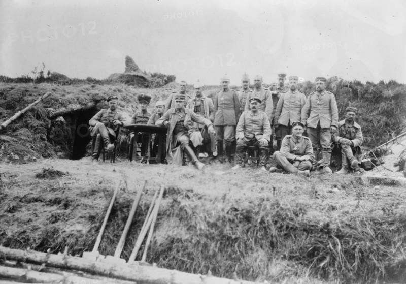 German Army field Hdqrs. near Ostend, between c1914 and c1915. Creator: Bain News Service.