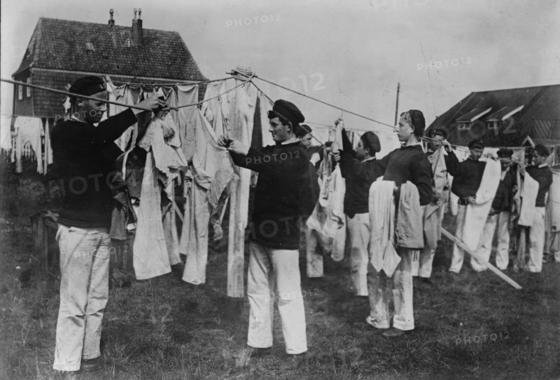 Hamburg, school for young sailors, between c1915 and 1918. Creator: Bain News Service.