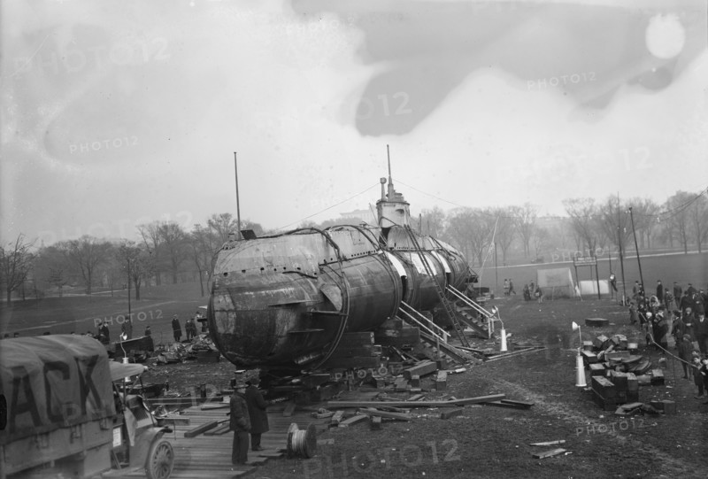 German U-Boat, 1917. Creator: Bain News Service.