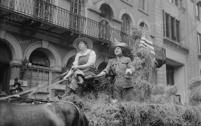 Milk for France, May 1918. Creator: Bain News Service.