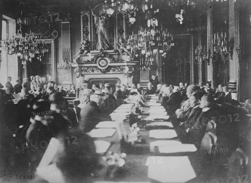 Peace conference, 18 Jan 1919. Creator: Bain News Service.