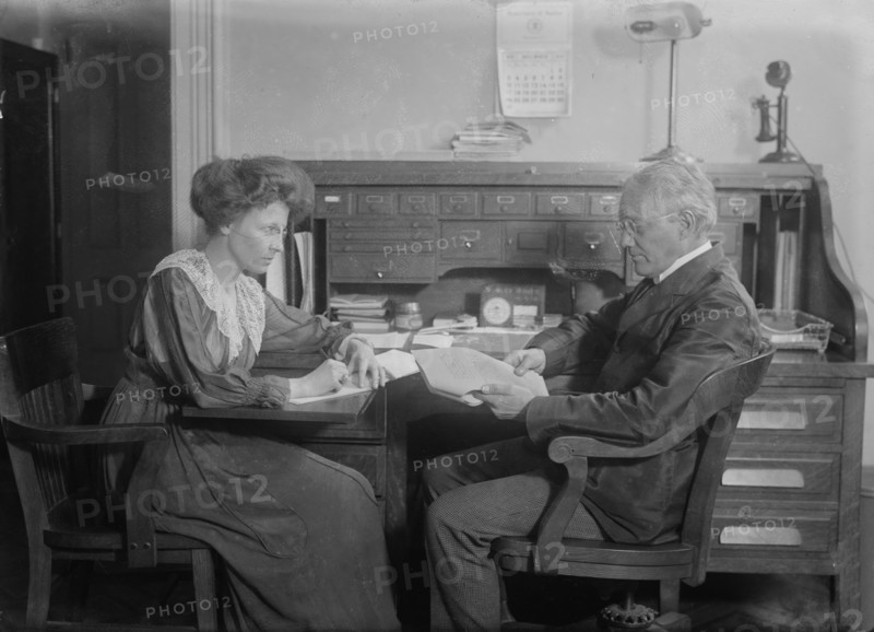 Iva Shuster -- Judge F.B. House, 1917. Creator: Bain News Service.