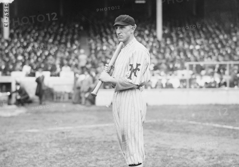 Charles "Buck" Herzog, New York NL (baseball), 1912. Creator: Bain News Service.