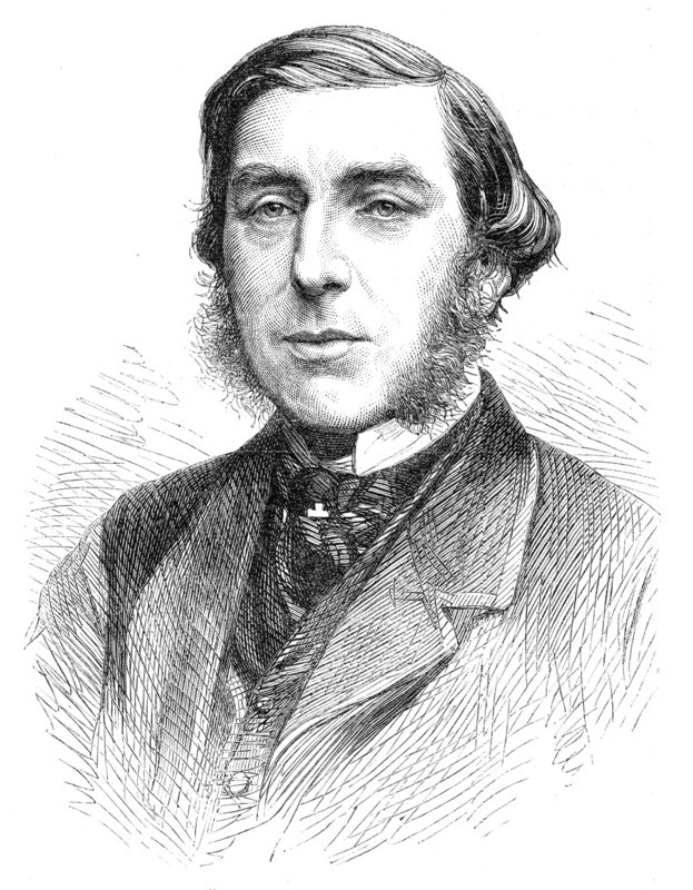 The movers and seconders of the addresses in both Houses of Parliament: Mr. Göschen..., 1864. Creator: Unknown.