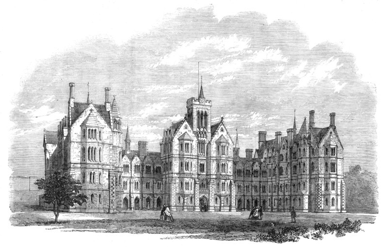 Ripley's Hospital, Lancaster, for orphans and destitute children, 1864. Creator: Unknown.