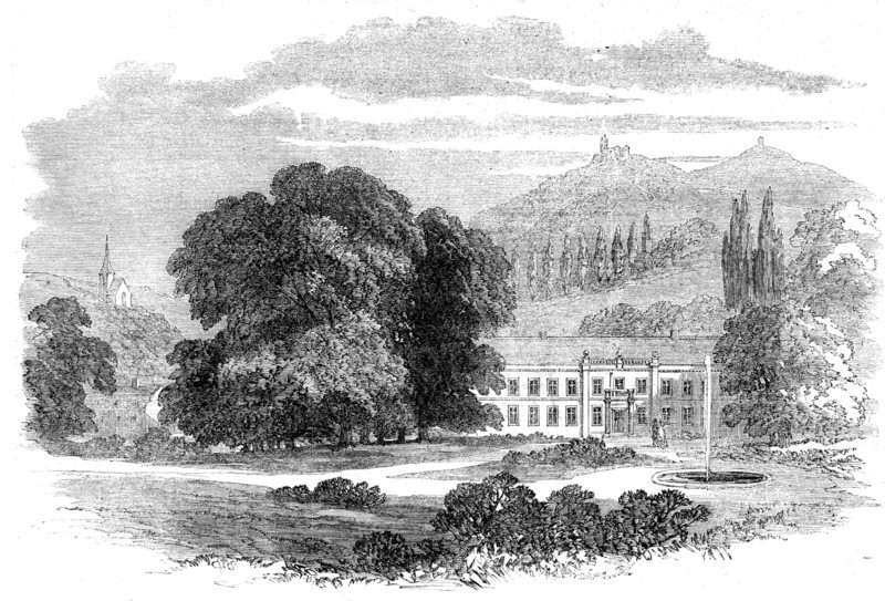 Fürstenlager, a seat of the Duke of Hesse-Darmstadt, near Auerbach..., 1862.  Creator: Unknown.