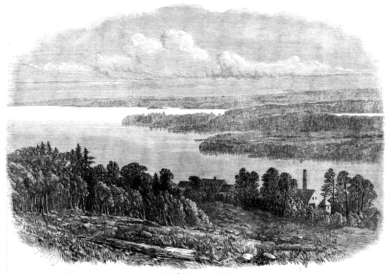 Nova Scotian Goldfields: Laidlaw's Farm, near Halifax, 1862. Creator: Smyth.