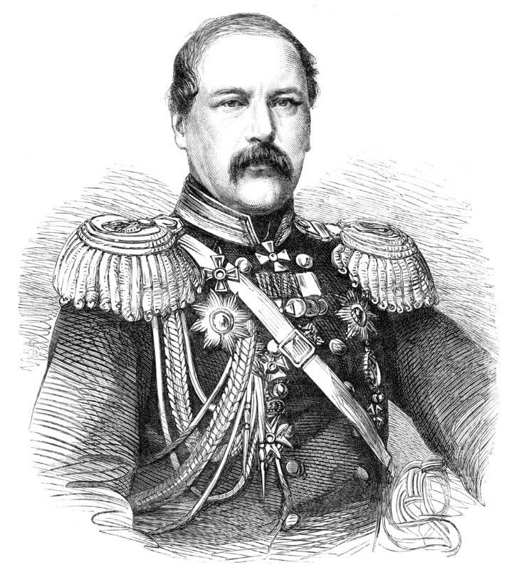 General Todleben, the Russian military engineer, 1864. Creator: Unknown.
