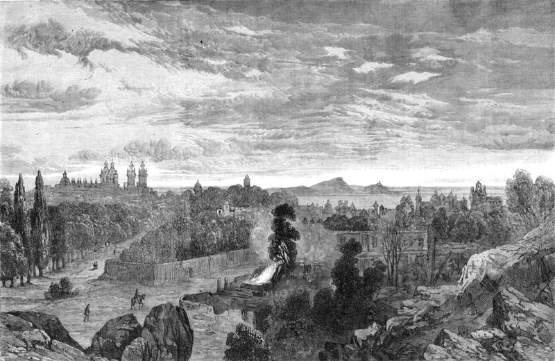 View of Lima, the capital of Peru, 1864. Creator: Unknown.