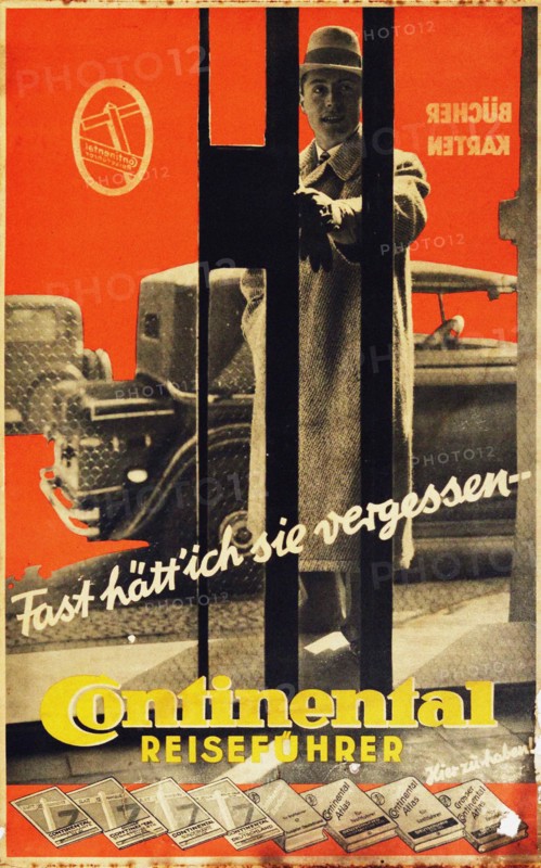 I almost forgot: the Continental Travel Guides, 1930s. Creator: Anonymous.