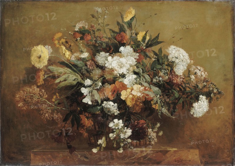 Bouquet champêtre, c. 1850. Creator: Delacroix, Eugène (1798-1863).