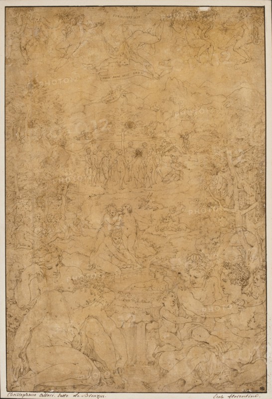 L'âge d'or (The Golden Age). Creator: Vasari, Giorgio (1511-1574).