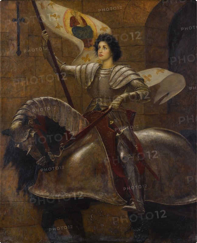 Joan of Arc. Creator: Richmond, Sir William Blake (1842-1921).