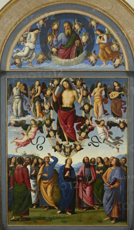 The Ascension of Christ, 1498. Creator: Perugino (ca. 1450-1523).