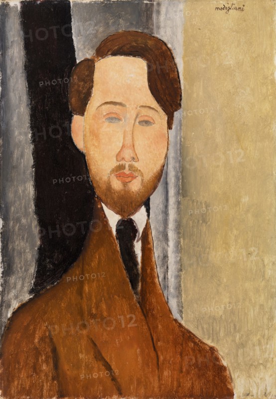 Portrait of Léopold Zborowski, 1919. Creator: Modigliani, Amedeo (1884-1920).