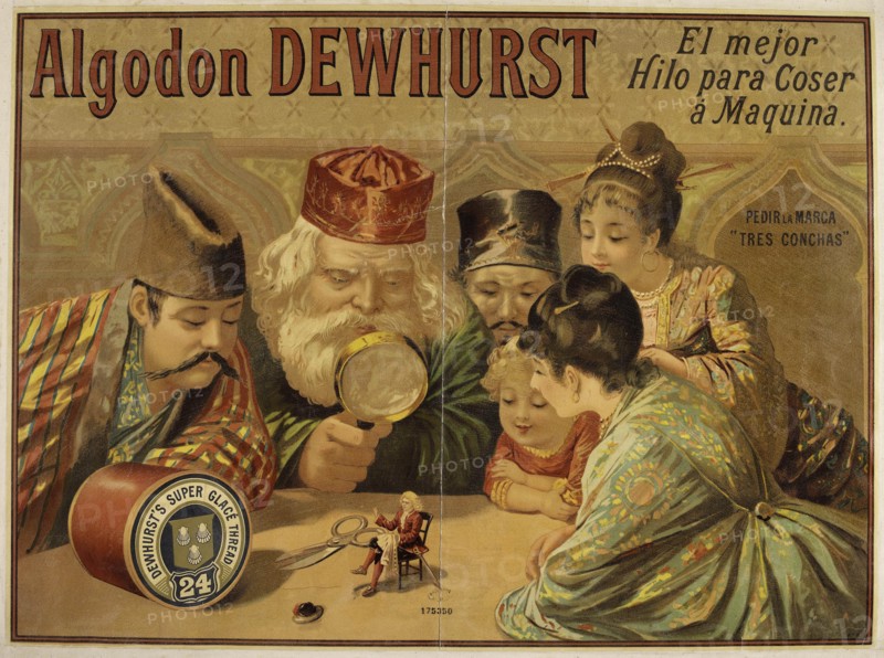 Dewhurst Sewing Thread, 1890. Creator: Anonymous.