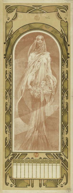 L'année qui vient , 1897. Creator: Mucha, Alfons Marie (1860-1939).