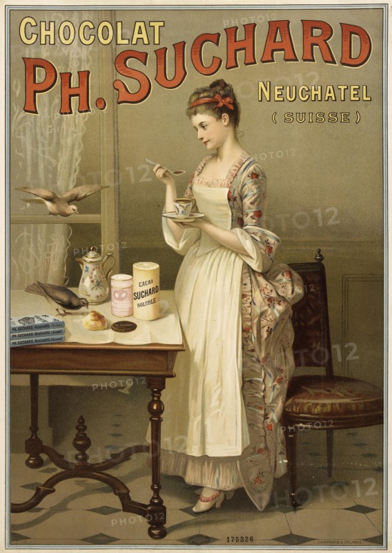 Chocolat Suchard, 1889. Creator: Anonymous.