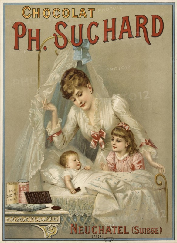 Chocolat Suchard, 1892. Creator: Anonymous.