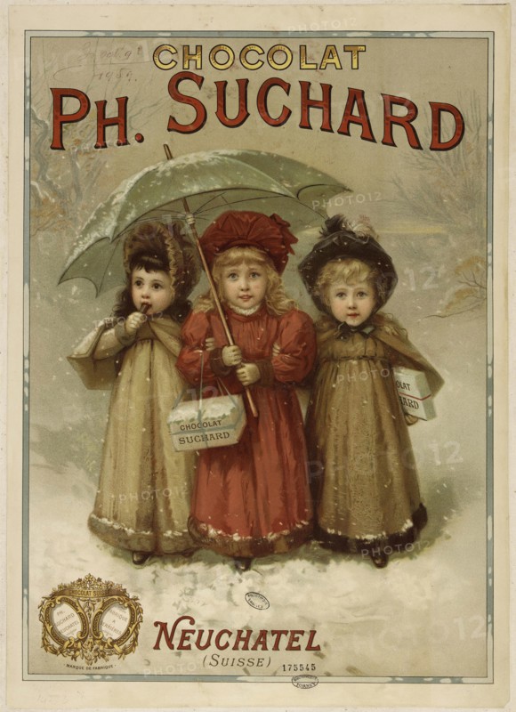 Chocolat Suchard, 1893. Creator: Anonymous.