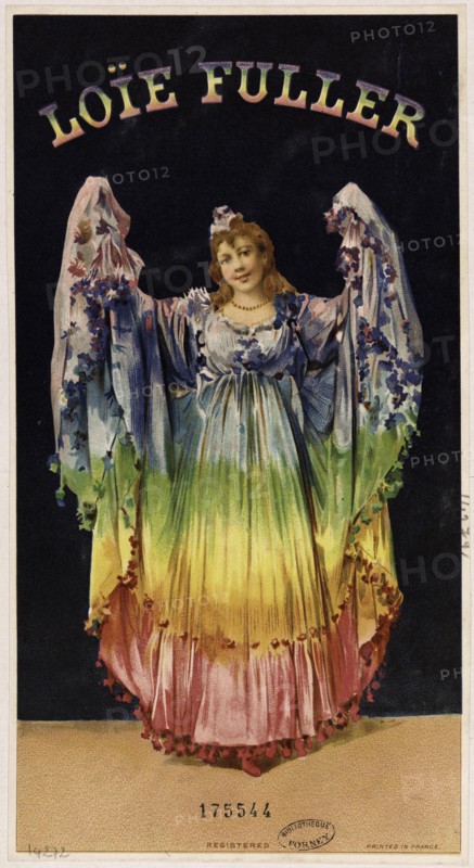 Loïe Fuller, 1893. Creator: Anonymous.