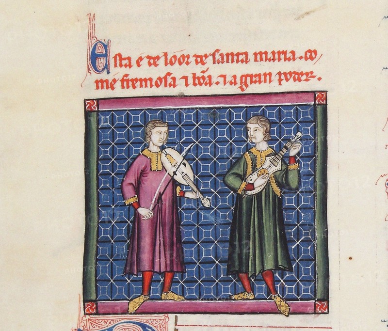 Illustration from the codex of the Cantigas de Santa Maria, c. 1280. Creator: Anonymous.