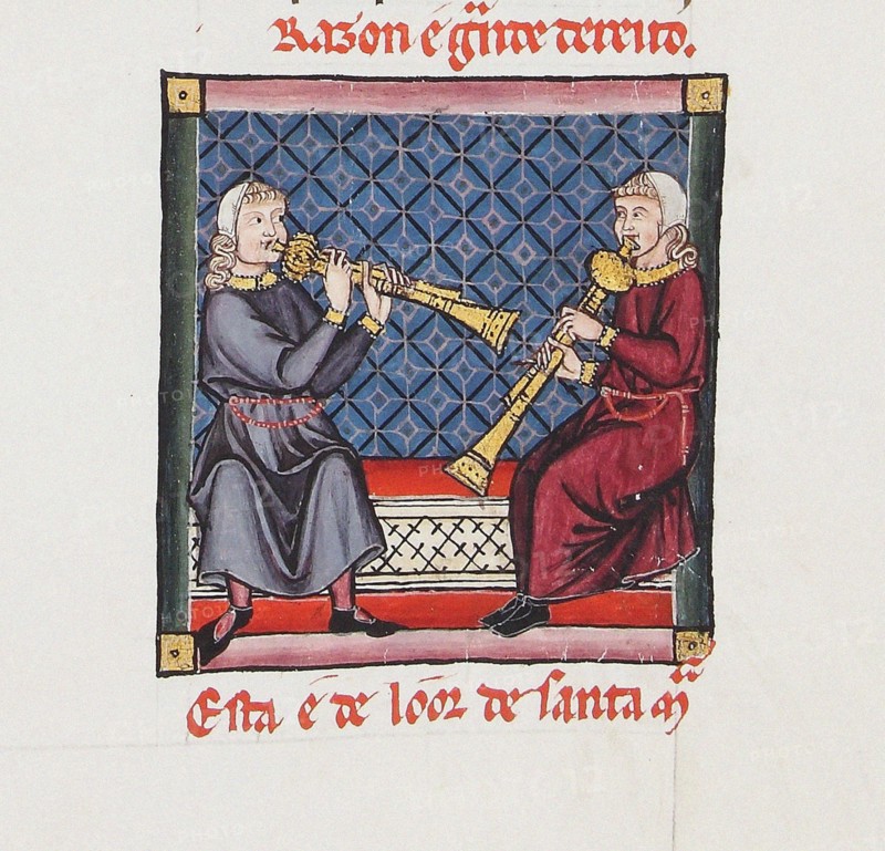 Illustration from the codex of the Cantigas de Santa Maria, c. 1280. Creator: Anonymous.