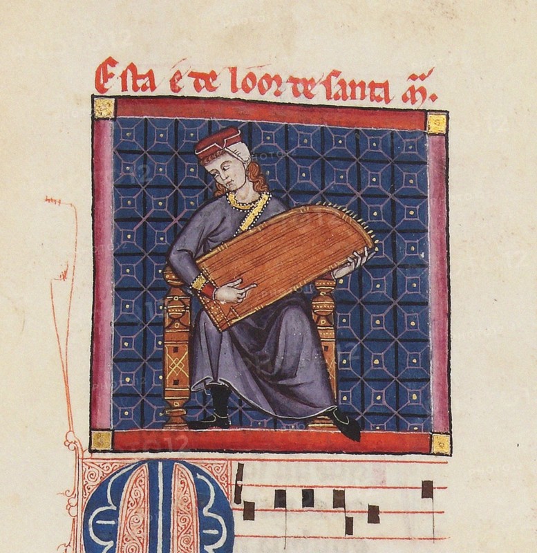 Illustration from the codex of the Cantigas de Santa Maria, c. 1280. Creator: Anonymous.