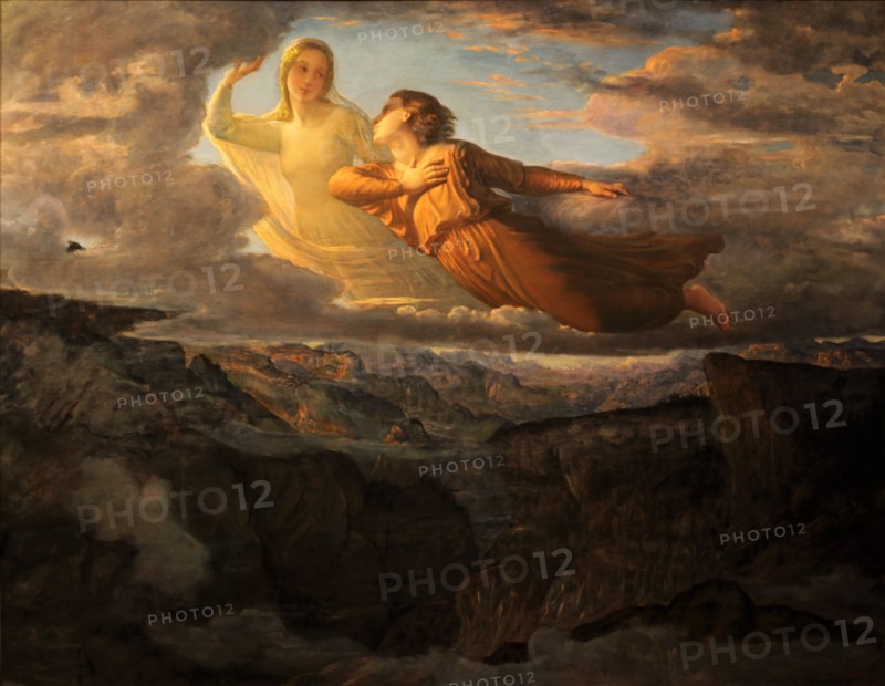 Le Poème de l'âme (Poem of the Soul). L'Idéal (Ideal), 1850-1854. Creator: Janmot, Louis (1814-1892).