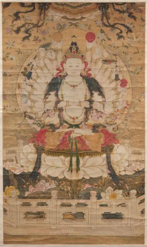 Avalokiteshvara, 18th century. Creator: Chinese Master.