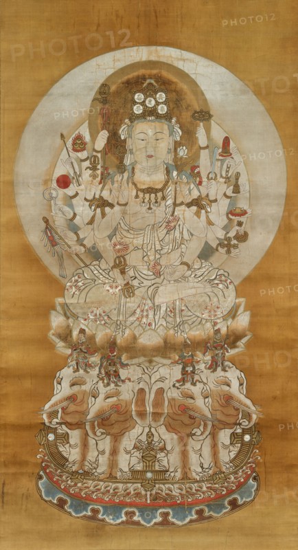 Fugen Bosatsu (Samantabhadra), 18th century. Creator: Unknown Master.