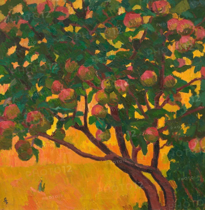 The apple tree, 1912. Creator: Giacometti, Giovanni (1868-1933).