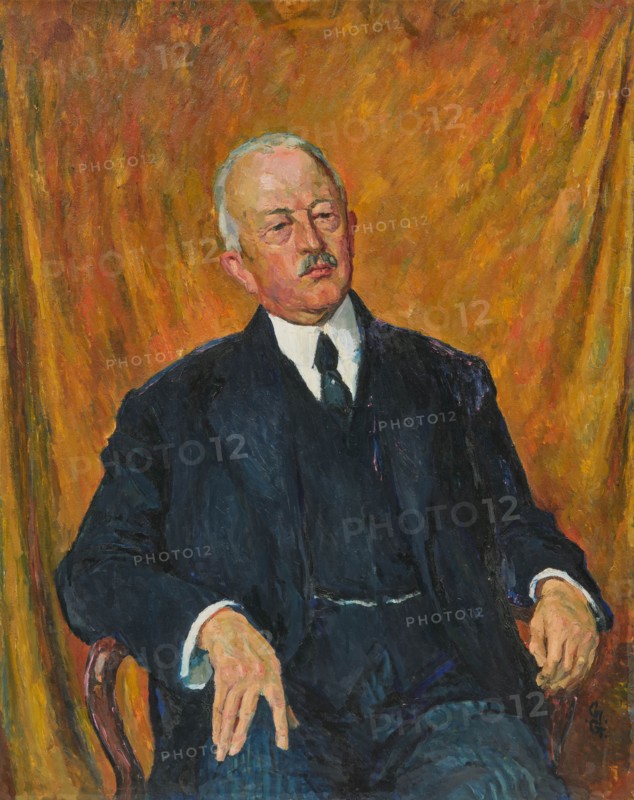 Portrait of Dr. Wilhelm Carl Escher, 1926. Creator: Giacometti, Giovanni (1868-1933).