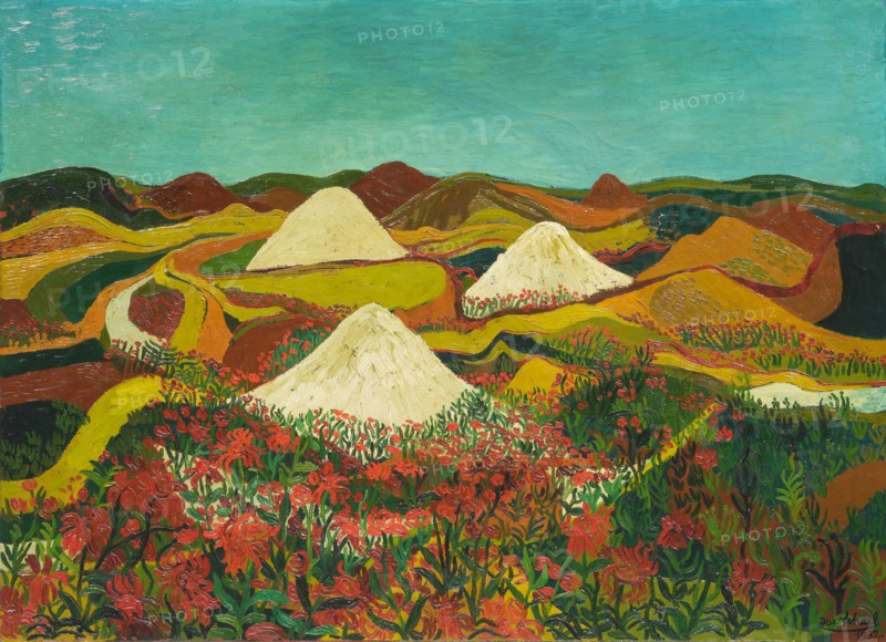 Chalk mountains, 1932. Creator: Scharl, Josef (1896-1954).