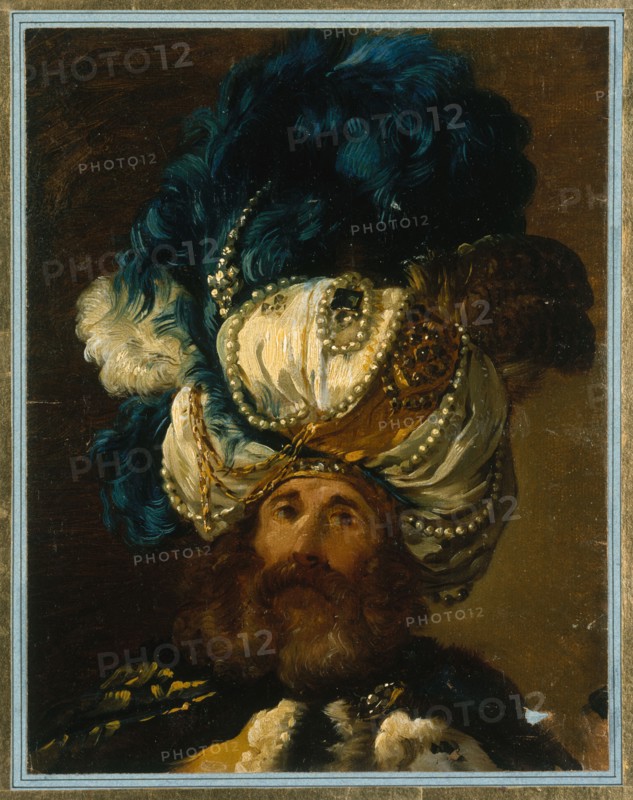 Ambassador of the Mogol, 1748. Creator: Vien, Joseph Marie (1716-1809).