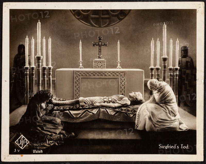Scene from the film The Nibelungen: Siegfried by Fritz Lang, 1924. Creator: Unknown photographer.