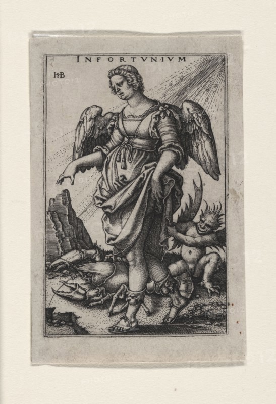 Infortunium (The Misfortune), 1541. Creator: Beham, Hans Sebald (1500-1550).