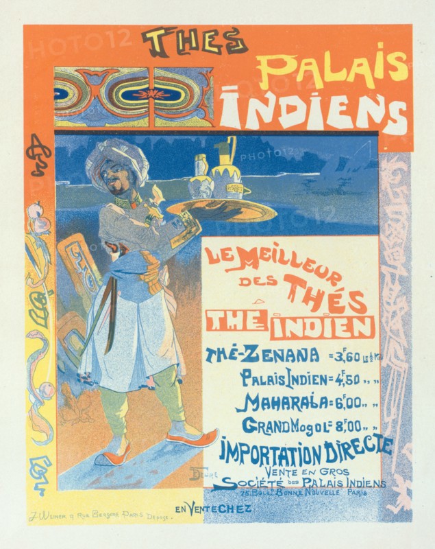 Thes du Palais India, 1899. Creator: Feure, Georges de (1868-1928).