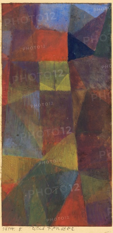 The window, 1914. Creator: Klee, Paul (1879-1940).