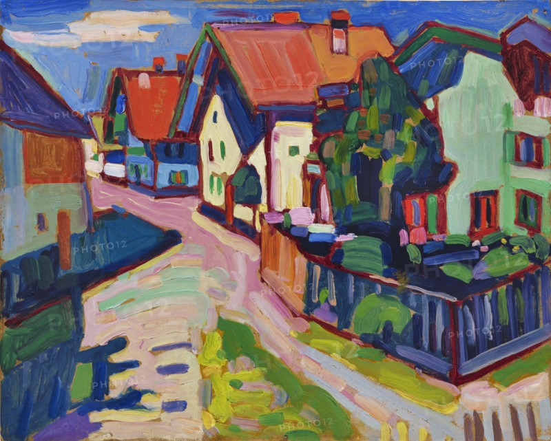Murnau, 1908. Creator: Kandinsky, Wassily Wassiljewitsch (1866-1944).