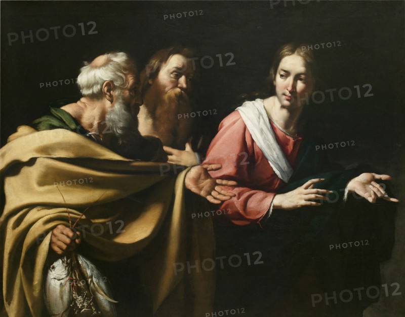 The calling of Saints Peter and Andrew. Creator: Strozzi, Bernardo (1581-1644).