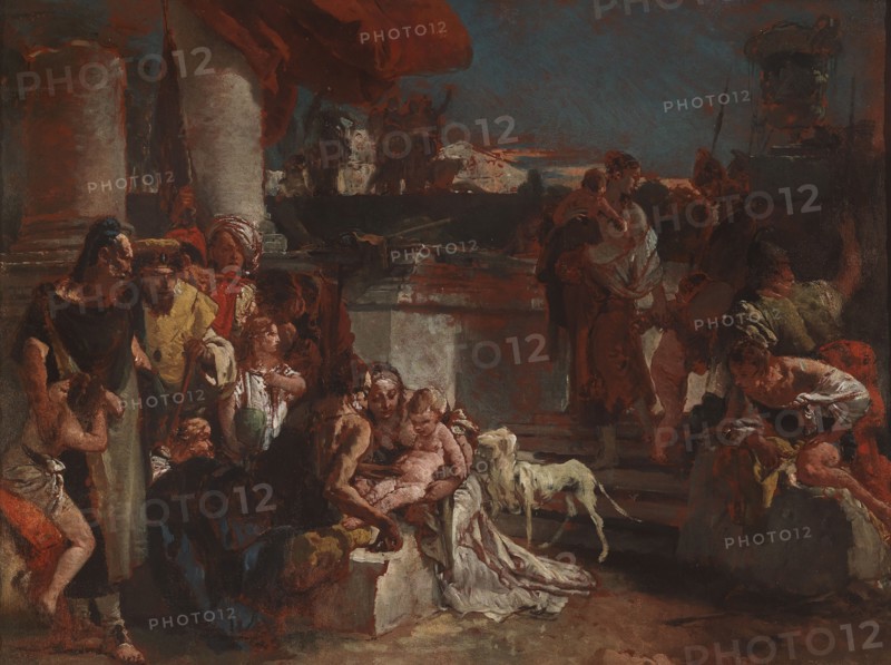 The circumcision, 1725-1726. Creator: Tiepolo, Giambattista (1696-1770).