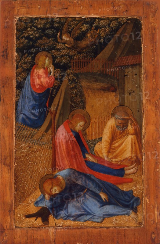 Christ on the Mount of Olives, 1428-1429. Creator: Angelico, Fra Giovanni, da Fiesole (around 1400-1455).
