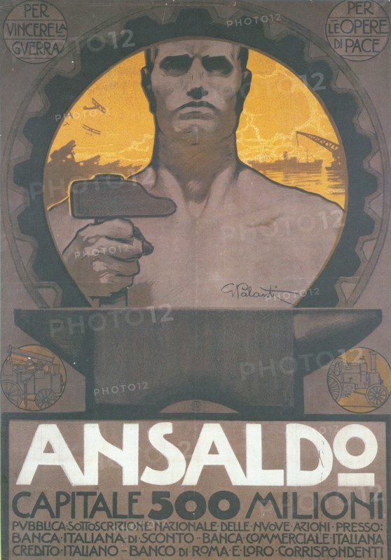 Ansaldo, 1920. Creator: Palanti, Giuseppe (1881-1946).