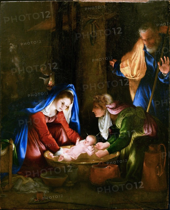 Christmas, 1525. Creator: Lotto, Lorenzo (1480-1556).